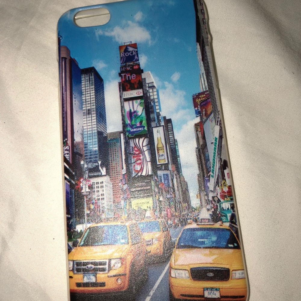 Iphone 6 Plus New York City Rubber Case